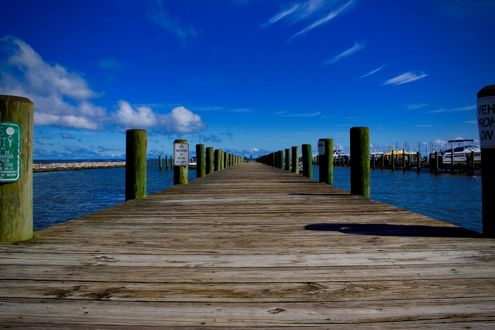 Pier at Betterton Beach along the Chesapeake Bay