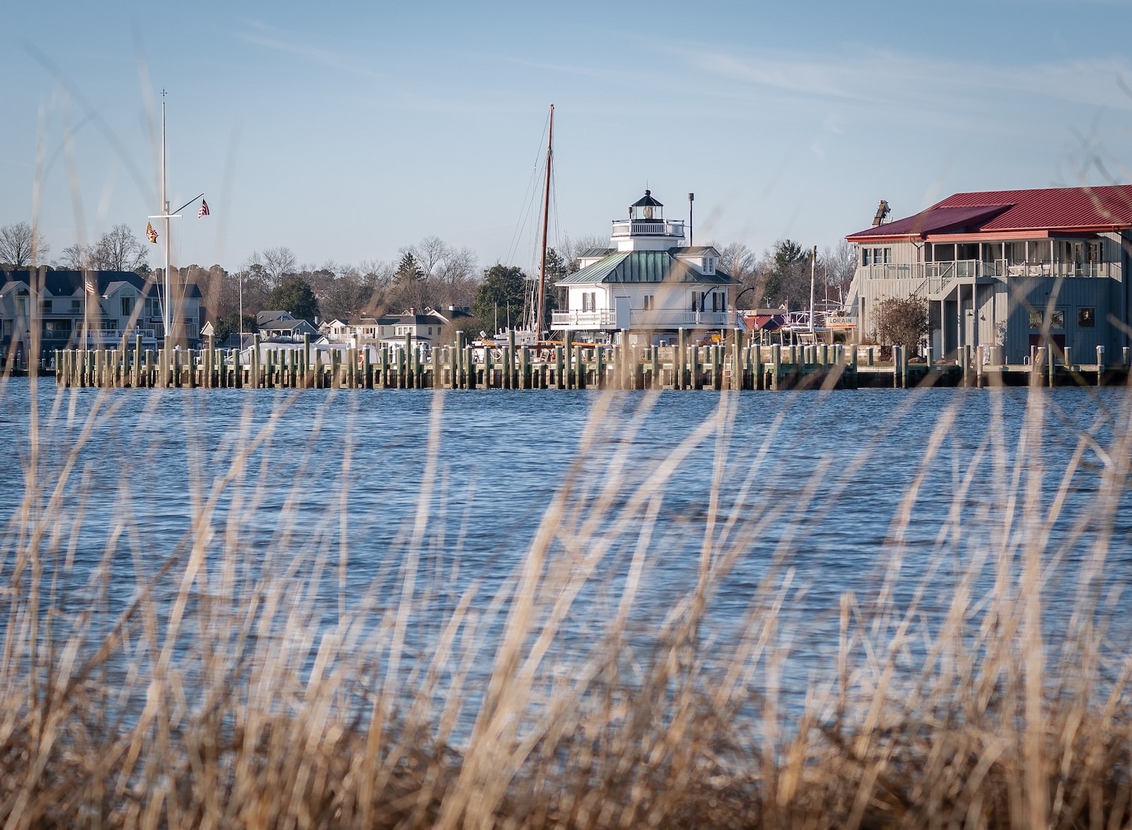 St. Michaels, a one of the most interesting Maryland beach towns, is home to the Chesapeake Bay Maritime Museum. 