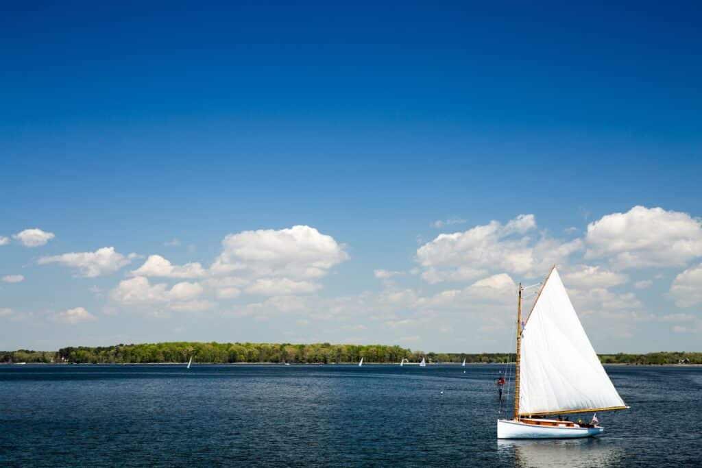 Visit Maryland beach towns and watch sailboats slide across Chesapeake Bay.